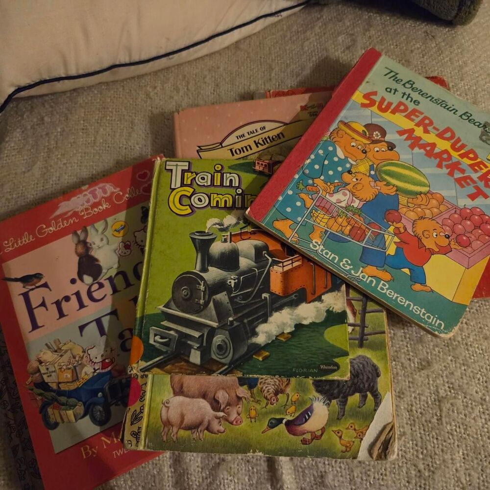 Vintage Children’s Book Lot - 7 Book Lot Berenstain Bears Little Golden